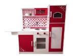 PROMO  CUCINA LEGNO B/CO ROSSA 10X120X34