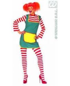 Home - costumi donna - CARNEVALE - PIPPI CALZELUNGHE AD. L - 390/44553 -  WIDMANN 