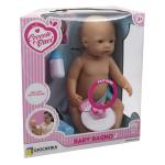 BEBE" BABY BAGNO C/VOCE E ACCAPPATOIO CM.43