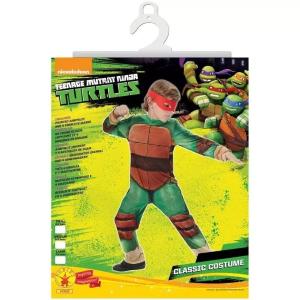 COSTUME VESTITO DI Carnevale Tartaruga Ninja Turtles 2/3 Anni