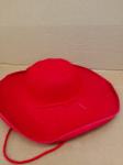 OFF  CAPPELLO MOSCHETTIERE ROSSO