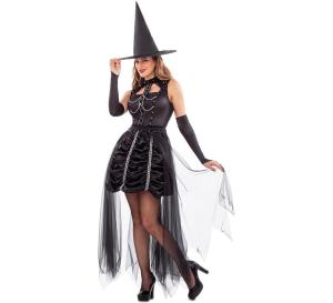 Home - halloween - CARNEVALE - OFF STREGA OSCURO AD. XL EXTRA LUSSO -  397/205973 - MOM 