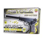 PISTOLA SPARA PALLINI C/MIRINO E SILENZIATORE 