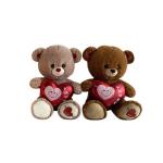 PELUCHE ORSO AMORE CM 30 2 COL 