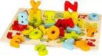 PUZZLE ALFABETO LEGNO 26 PZ 