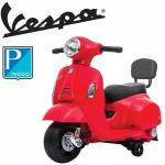 VESPA ROSSA 6 V PICCOLA C/SCHIENALE 