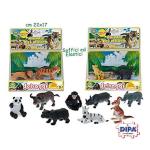 PROMO  BUSTA ANIMALI SAVANA 6 ASSORTITI